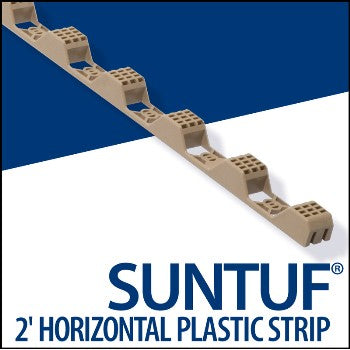 Palram Americas 92770 Closure Strips, Horizontal Plastic ~ 24