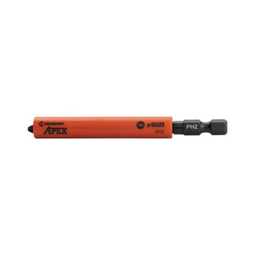 Crescent #2 x 3-1/2 Phillips® u-GUARD™ Covered Impact Power Bit - 2 Pack