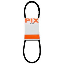 Rubber Industrial V Belt, Black, 1/2 x 99-In.