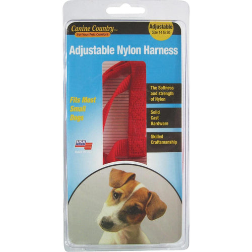 Westminster Pet Ruffin' it 14 In. to 20 In. Red Harness