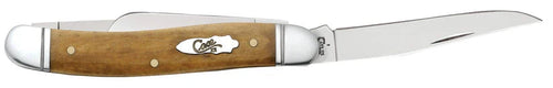 Case Knives Smooth Antique Bone Medium Stockman