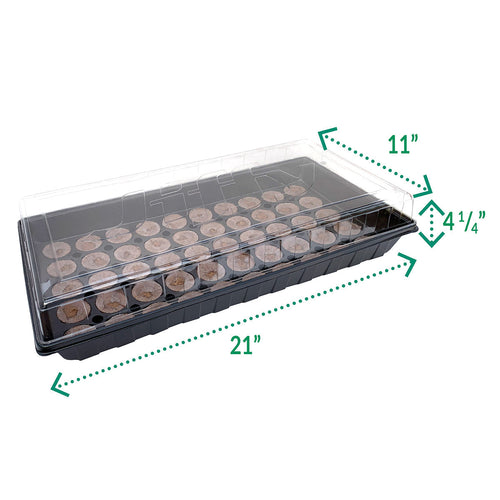 Ferry-Morse Jiffy Seed Starting Kit 50 Cell 42mm Peat Pellets