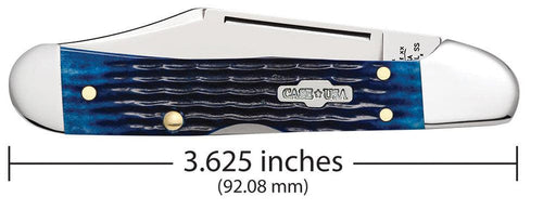 Case Knives Rogers Corn Cob Jig Blue Bone Mini CopperLock®