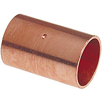 Nibco Coupling with Dimpled Tube Stop C x C - Wrot, 600-DS