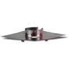Ceiling Support & Firestop, L-Vent, 4-In.